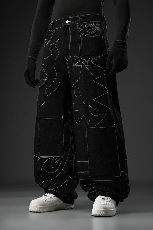 Souls - Carpenter Denim Pants