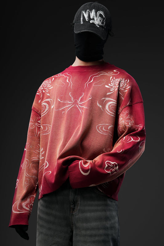 Shunsui - Triple Washed Ribbed Full Sleeves