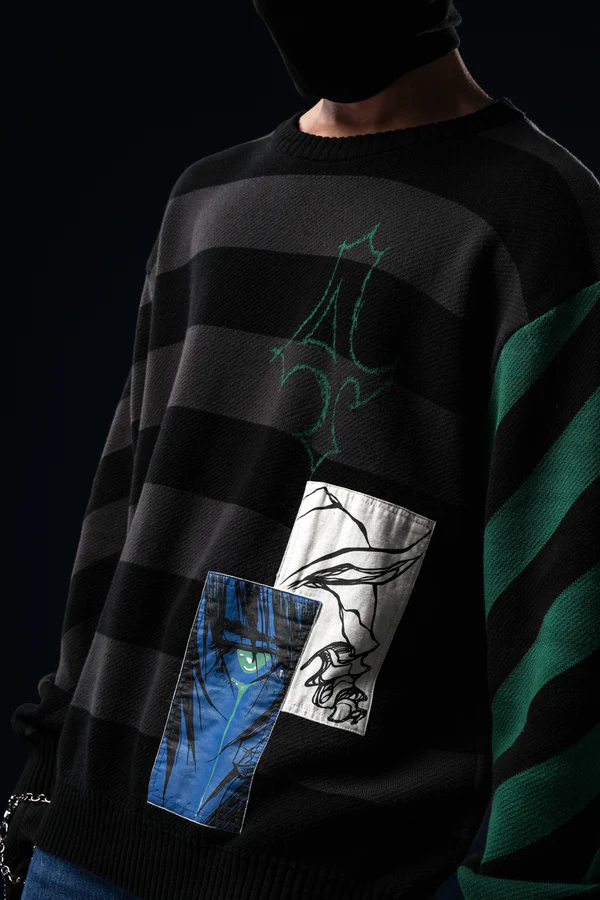 Cifer 04 - Knitted Goth Sweatshirt