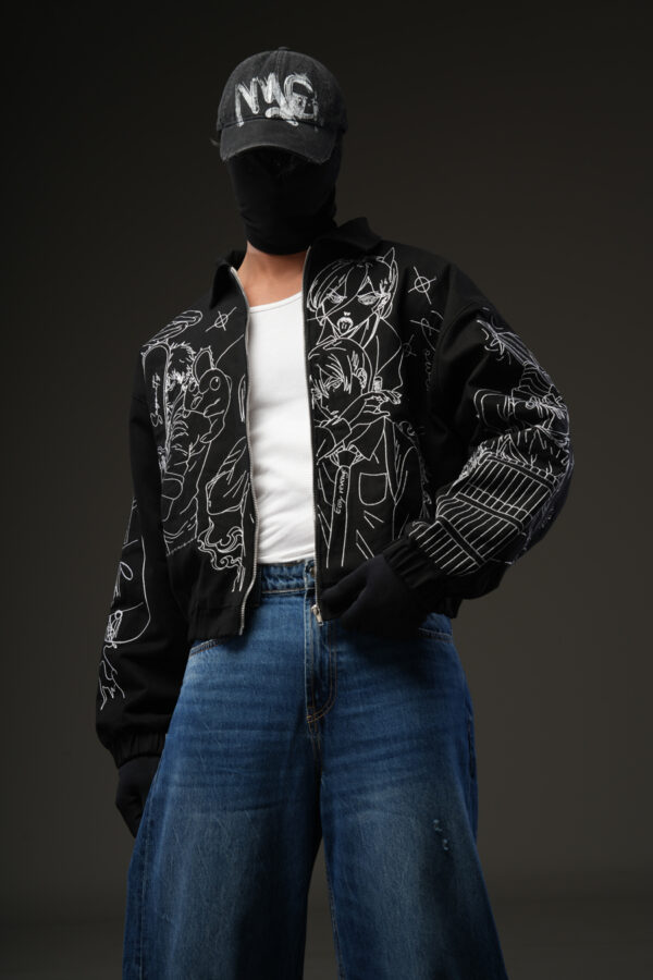 CSMAN - Fully Embroidered Denim Jacket